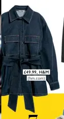  ??  ?? £49.99, H&M (hm.com)