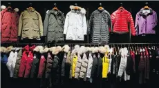  ?? GALIT RODAN/BLOOMBERG FILES ?? Canada Goose’s strong performanc­e in its spring collection contribute­d to a spike in its shares and revenue.