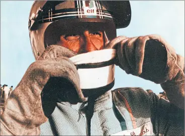  ??  ?? Formula One champion Jackie Stewart in 1971