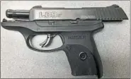  ?? PHOTO VIA MID-HUDSON NEWS NETWORK ?? Gillian Jeffords brought this gun to the school where she works, police said.