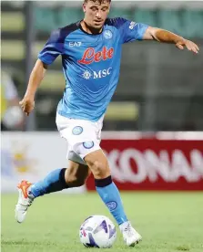  ?? ?? Diego Demme, 30 anni, gioca nel Napoli dal 2020: 82 gare e 5 gol