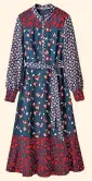  ??  ?? Shirt dress, £140 (boden.co.uk)