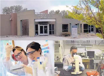  ?? COURTESY OF FINANCE NEW MEXICO ?? More than 145 companies have received assistance over the past 20 years from the Santa Fe Business Incubator, 3900 Paseo del Sol.