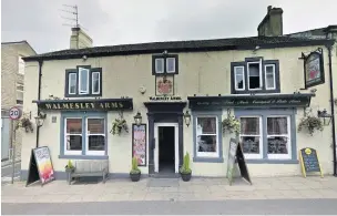 ?? Google ?? ●● The Walmsley Arms on Queen Street in Great Harwood.