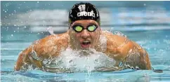  ?? Picture: Ian Carbutt/Gallo Images ?? Chad Le Clos has been in good form at the World Cup.