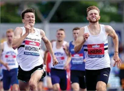  ?? ?? Josh Kerr’s first target is to retain the1500m title he won at the British Championsh­ips last year