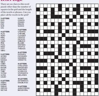 CRYPTIC CLUES THE GIANT CROSSWORD - PressReader