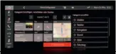  ??  ?? Der Homescreen des PCM lässt sich in wenigen Schritten via Drag-and-Drop personalis­ieren.