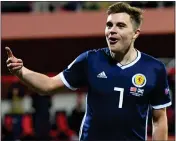  ??  ?? James Forrest notched two on Saturday