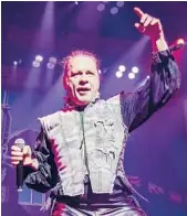  ?? AMY HARRIS/INVISION 2019 ?? Iron Maiden frontman Bruce Dickinson is speaking about his life on a spoken-word tour.