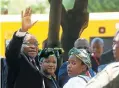  ??  ?? Former president Jacob Zuma outside the Pietermari­tzburg high court this week.