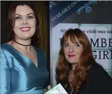  ??  ?? Author Nicola Cassidy and Deirdre Madden