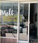  ??  ?? The Melt, a toasted sandwich café, opened at 233 Long Street last week.