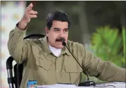  ??  ?? Maduro: Following the dictator’s playbook