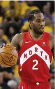  ?? DR ?? Leonard foi campeão pelos Raptors, James quer novo título