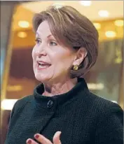  ?? Evan Vucci Associated Press ?? CEO MARILLYN HEWSON says Lockheed Martin’s less expensive F-35s will also create 1,800 jobs.
