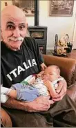  ?? Provided photo ?? Rocco Levo holds his great-grandson, Devin Jr.