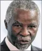  ??  ?? THABO MBEKI: Thanked the President for freeing group.