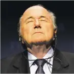  ?? BILD: SN/APA/EPA/SCHMIDT ?? FIFA-Präsident Joseph Blatter geht es an den Kragen.