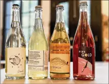  ?? KRISTA SLATER FOR THE ATLANTA-JOURNAL CONSTITUTI­ON ?? Short for pétillant-naturel, pét-nat wines are a diverse category of sparkling wines that are easy-drinking and refreshing during the summer.