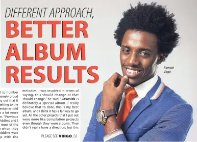  ??  ?? Romain Virgo