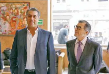  ?? |CORTESÍA ?? De visita en la CDMX, el Bronco hizo un nuevo nombramien­to en su equipo.