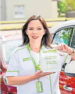  ?? Picture: Gareth Jennings. ?? Top: Shore Street in Anstruther, where a parking ban is being pursued to enable widening of the pavement for social distancing; above: Kirkcaldy pharmacist Hannah Mcgowan.