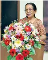  ?? ?? Dr. Sithy S. Iqbal delivering memorial oration speech