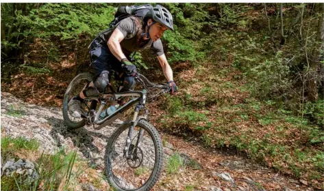  ?? SYMBOLFOTO: ISTOCK ?? Die Gemeinde Quierschie­d treibt den Plan voran, die Fischbache­r Halde zu einer „Mountainbi­ke-Halde“umzugestal­ten.