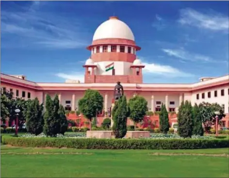  ??  ?? Supreme Court of India.