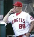  ?? AP file photo ?? Angels interim manager Phil Nevin has disputed that he switched to opener Andrew Wantz in order to throw at Mariners players.