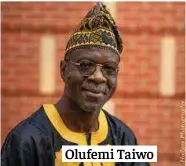  ?? ?? Olufemi Taiwo