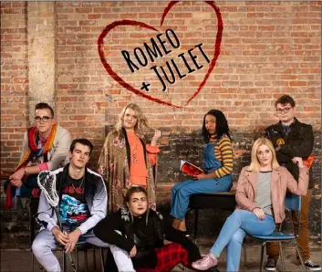  ?? Courtesy photo ?? The Utah Shakespear­e Festival Touring Company will present its rendition of Romeo and Juliet at Springvill­e High School on March 16.