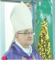 ?? ?? Monseñor Francisco Pistilli, obispo de Encarnació­n. Espera que la Navidad ayude al encuentro familiar y a superar la división.