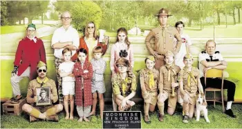  ?? Focus Features ?? “Moonrise Kingdom” screens at The Alamo Drafthouse Cinema on Sunday.