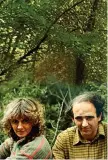  ??  ?? La moglie Vittorino Andreoli con Laura Migliarese negli anni 70