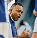  ?? GETTY IMAGES ?? “I want to go into the conference tournament playing well. I think for me that’s the biggest thing that we are going in with confidence and playing well,” says GSU coach Ron Hunter.