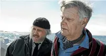  ??  ?? Brian Cox and James Fox team up for All at Sea.