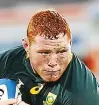  ??  ?? Top Bok: Steven Kitshoff