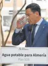  ?? // EFE ?? Moreno ayer en Almería