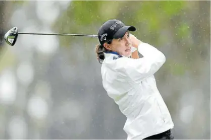  ?? Foto: LPGA ?? Carlota Ciganda, en el Drive On Championsh­ip de Ocala (Florida).