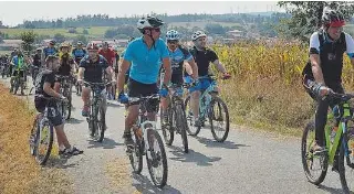  ?? ?? Santa Comba celebrará una nueva edición del Día de la Bicicleta el día 4 de septiembre