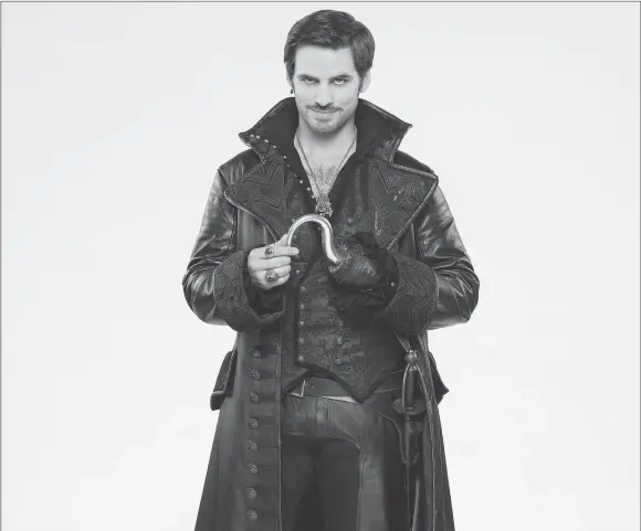  ??  ?? Colin O’Donoghue as seen in “Once Upon a Time”