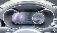  ??  ?? A major change inside is the fitment of the optional digital instrument panel which, however, won’t appear in all models of the C-Class.