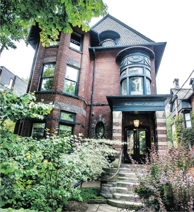  ?? PETER J THOMPSON / NATIONAL POST ?? Former prime minister and Nobel Laureate Lester B. Pearson once lived in this home at 12 Admiral Road in Toronto.