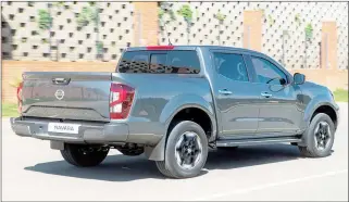  ??  ?? The new 2.5- litre turbodiese­l is surprising­ly quiet and seems more refined than the old 2.3- litre unit. The updated Navara could be the best- riding bakkie on mixed road surfaces.