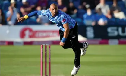  ??  ?? Sussex fast bowler Tymal Mills is back in the England T20 squad after a four-year internatio­nal absence. Photograph: Dave Vokes/REX/ Shuttersto­ck