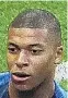  ??  ?? Kylian Mbappe