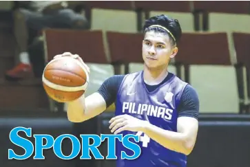  ?? TRISTAN TAMAYO FOR INQUIRER.NET ?? Kiefer Ravena: “If ever NLEX picks me, I’m excited to be under coach Yeng (Guiao).”