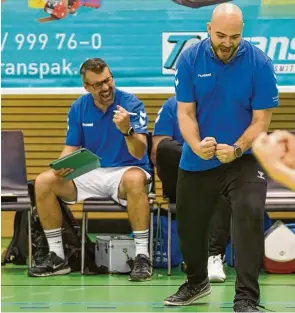  ?? Foto: Ralph Kunze ?? Christian Hurler ist seit rund einem Jahr bayerische­r Landestrai­ner. Mit dem Volleyball hat er in Königsbrun­n begonnen.